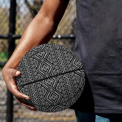 Black And White Navajo Tribal Print Basketball