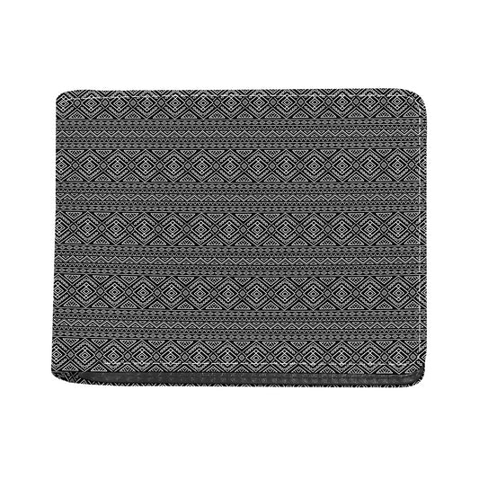Black And White Navajo Tribal Print Bifold Wallet