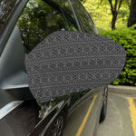 Black And White Navajo Tribal Print Car Side Mirror Covers