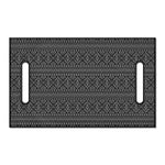 Black And White Navajo Tribal Print Golf Cart Seat Cover