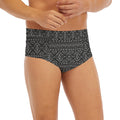 Black And White Navajo Tribal Print Men's Briefs