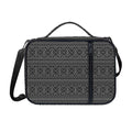 Black And White Navajo Tribal Print Shoulder Strap Bible Bag