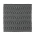 Black And White Navajo Tribal Print Silk Bandana