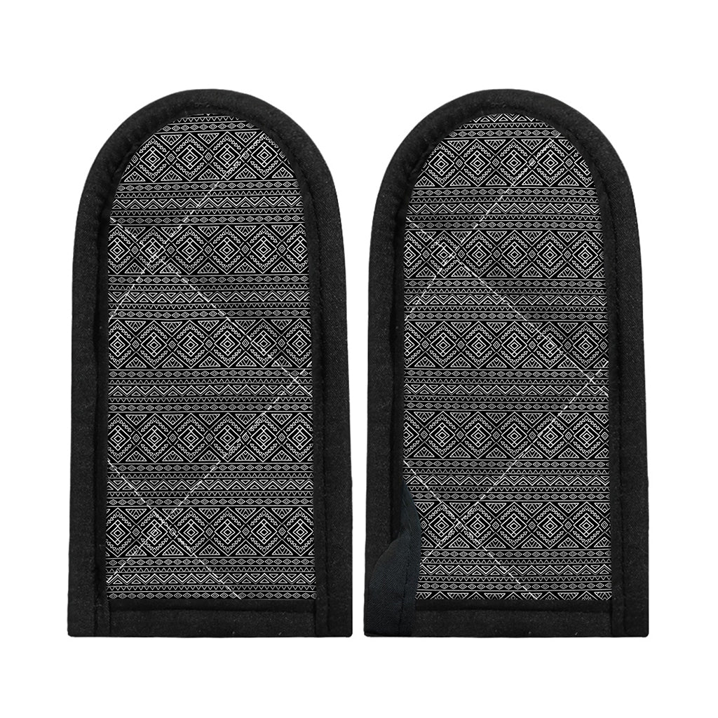 Black And White Navajo Tribal Print Skillet Handle Cover