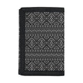 Black And White Navajo Tribal Print Trifold Wallet