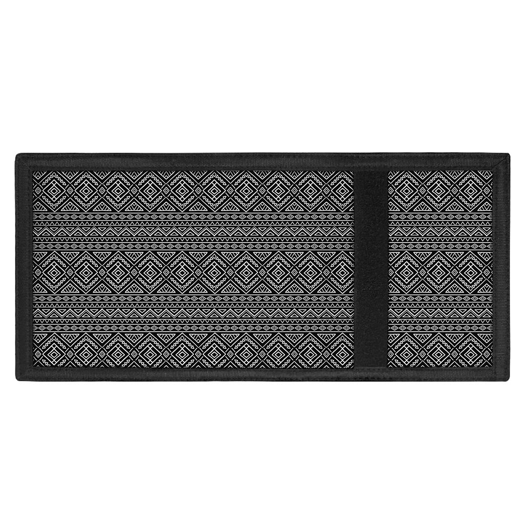 Black And White Navajo Tribal Print Trifold Wallet