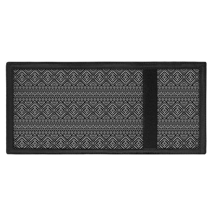 Black And White Navajo Tribal Print Trifold Wallet