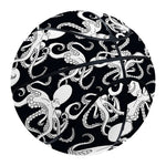 Black And White Octopus Pattern Print Basketball