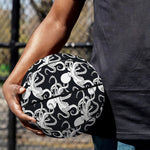 Black And White Octopus Pattern Print Basketball