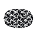 Black And White Octopus Pattern Print Car Side Mirror Covers