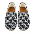 Black And White Octopus Pattern Print Casual Shoes