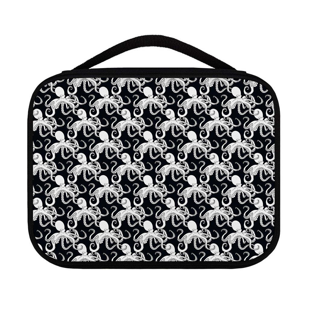 Black And White Octopus Pattern Print Classic Bible Case
