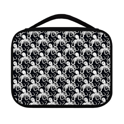 Black And White Octopus Pattern Print Classic Bible Case