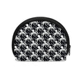 Black And White Octopus Pattern Print Coin Purse