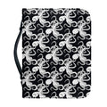 Black And White Octopus Pattern Print Leather Bible Cover