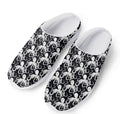 Black And White Octopus Pattern Print Mesh Casual Shoes