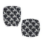 Black And White Octopus Pattern Print Office Chair Cover