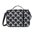 Black And White Octopus Pattern Print Shoulder Strap Bible Bag