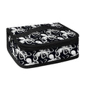Black And White Octopus Pattern Print Small Lunch Bag