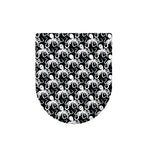Black And White Octopus Pattern Print Toilet Lid Cover