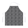 Black And White Octopus Tentacles Print Adjustable Apron