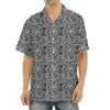 Black And White Octopus Tentacles Print Aloha Shirt