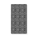 Black And White Octopus Tentacles Print Baby Crib Sheet