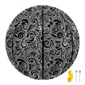 Black And White Octopus Tentacles Print Basketball