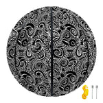 Black And White Octopus Tentacles Print Basketball