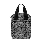 Black And White Octopus Tentacles Print Bible Tote Bag