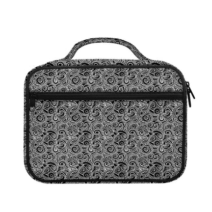 Black And White Octopus Tentacles Print Briefcase Bible Bag