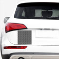 Black And White Octopus Tentacles Print Car Sticker