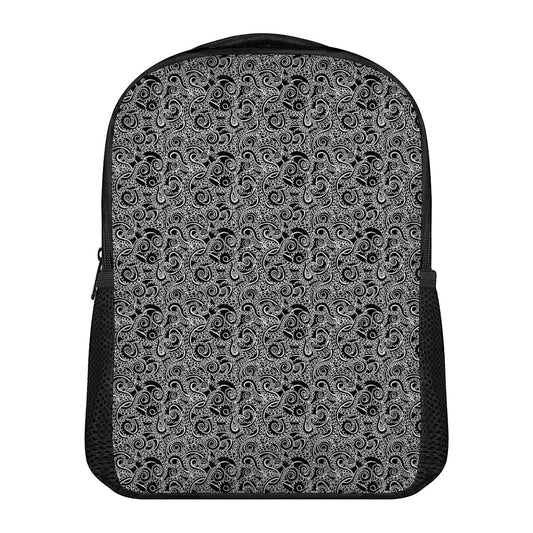 Black And White Octopus Tentacles Print Casual Backpack