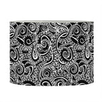 Black And White Octopus Tentacles Print Drum Lamp Shade