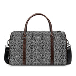 Black And White Octopus Tentacles Print Duffle Bag