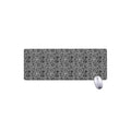 Black And White Octopus Tentacles Print Extended Mouse Pad