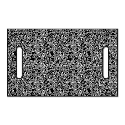 Black And White Octopus Tentacles Print Golf Cart Seat Cover