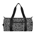 Black And White Octopus Tentacles Print Gym Bag