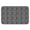 Black And White Octopus Tentacles Print Indoor Door Mat