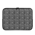 Black And White Octopus Tentacles Print Laptop Sleeve