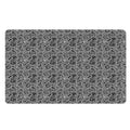 Black And White Octopus Tentacles Print Polyester Doormat