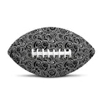 Black And White Octopus Tentacles Print Rugby Ball