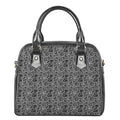 Black And White Octopus Tentacles Print Shoulder Handbag