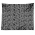Black And White Octopus Tentacles Print Tapestry