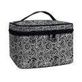 Black And White Octopus Tentacles Print Travel Makeup Bag