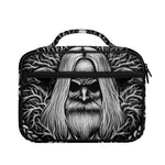 Black And White Odin With Crows Print Briefcase Bible Bag