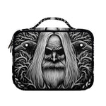 Black And White Odin With Crows Print Briefcase Bible Bag