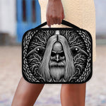 Black And White Odin With Crows Print Classic Bible Case
