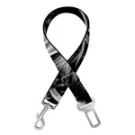Black And White Odin With Crows Print Dog Seat Belt