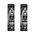 Black And White Odin With Crows Print Handle Covers